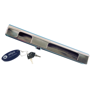 allpa RVS Buitenboordmotorslot (voor montage over de motorbracket)