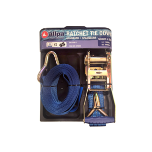 allpa Trailerriem met ratelspanner, 6000x50mm, (breekkracht 3000kg)