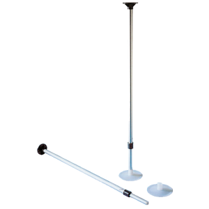 allpa Dekzeilsteun telescopisch (kan ingenaaid worden)