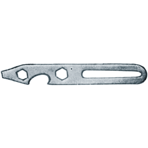 allpa RVS harpsleutel