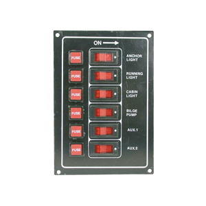 allpa Schakelpanelen 12V met 5A glaszekeringen-6