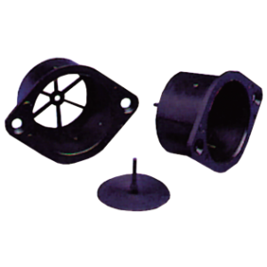 allpa Zelflozer met terugslagklep, Ø35x38mm