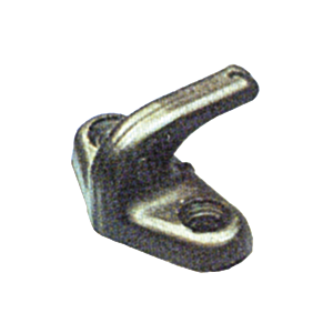 allpa Kunststof reefhaakje, zwart