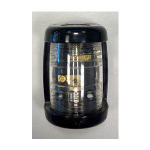 Navigatielantaarn mini wit 225° toplicht; zwart huis